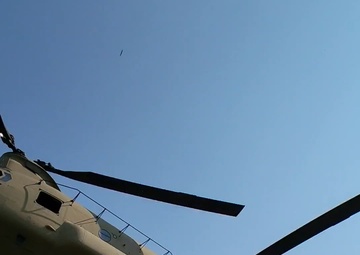 Soldiers Conduct Slingload Operations for Bridging Exercise