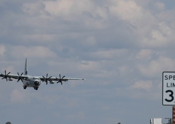 Hurricane Hunters return from Helene
