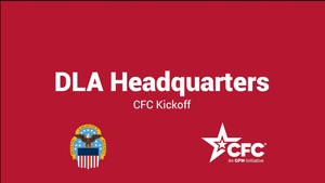 DLA Headquarters CFC Kickoff (open caption)