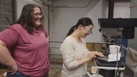 Naval Research Enterprise Internship Program (NREIP) intern Trinity Robbins
