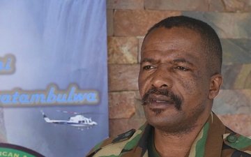 Association of African Air Forces Planning Conference - Zambia Air Force WOI Festus Mwelwa Interview