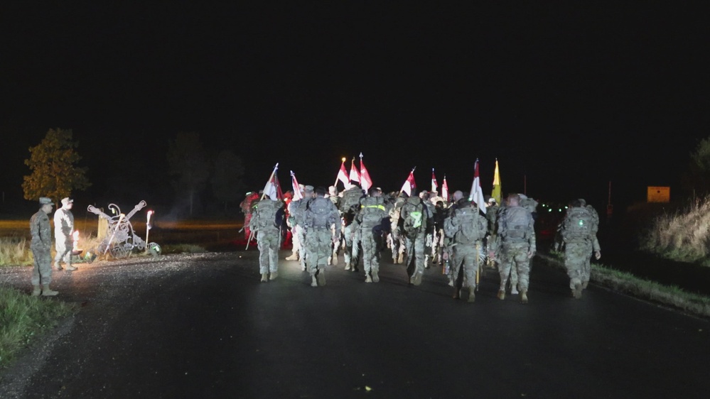 DVIDS - Video - 2nd Cavalry Regiment E2B Ruck March B-Roll