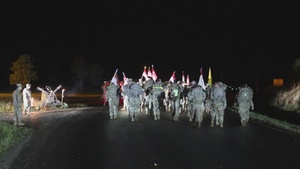 2nd Cavalry Regiment E2B Ruck March B-Roll