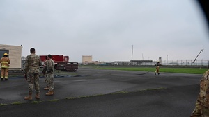 155th Civil Engineer Squadron Fire Training DFT July 15 2024 at Yokota AB Japan