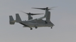 America’s Airshow 2024 Day 1 B-Roll: MV-22B Osprey Demo