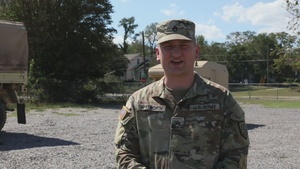 Hurricane Helene - Georgia National Guard Soldier Interview, Staff Sgt. Travis Whitworth