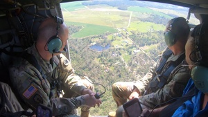 Hurricane Helene - Georgia Army National Guard Conduct Aerial Survey with GEMA/HS