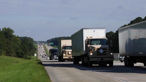 Hurricane Helene - 1148th and 1177th Transportation Companies Deliver Emergency Meals