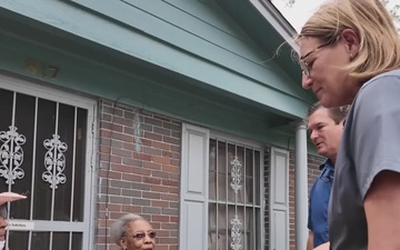 FEMA and Georgia Rep. Scott Speak with Hurricane Helene Survivors