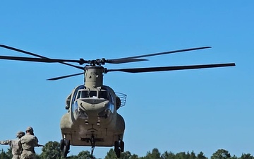 CH-47 Chinook, crew supports Sling-load Training at Fort McCoy, Part 3