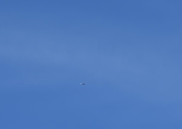 F-35A Lightning IIs fly over Razorback Range