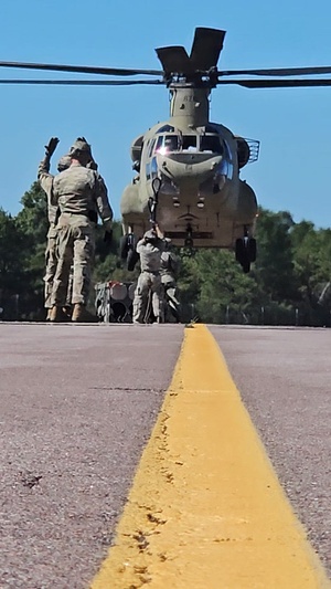 CH-47 Chinook, crew supports Sling-load Training at Fort McCoy, Part 4