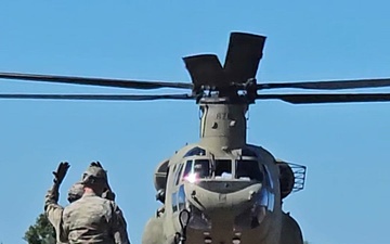 CH-47 Chinook, crew supports Sling-load Training at Fort McCoy, Part 4