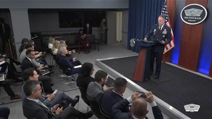 Pentagon Press Secretary Holds Briefing