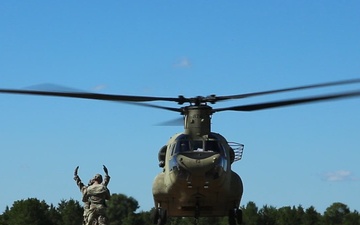 CH-47 Chinook, crew supports Sling-load Training at Fort McCoy, Part 7