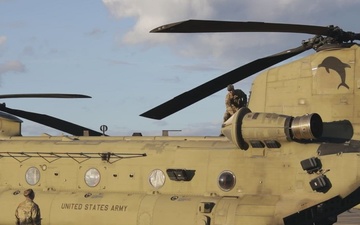 U.S. Soldiers assist FEMA during the Hurricane Helene response