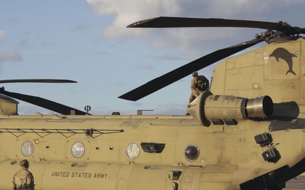 U.S. Soldiers assist FEMA during the Hurricane Helene response