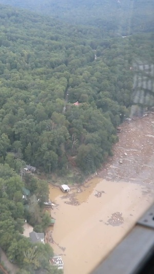 NCHART Flies Rescue Missions to Western NC