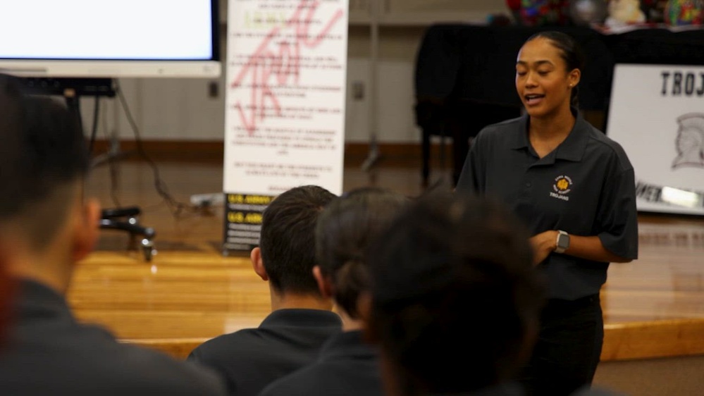 DVIDS - Video - Camp Zama HS Graduate Speaks to JROTC Cadets on ...