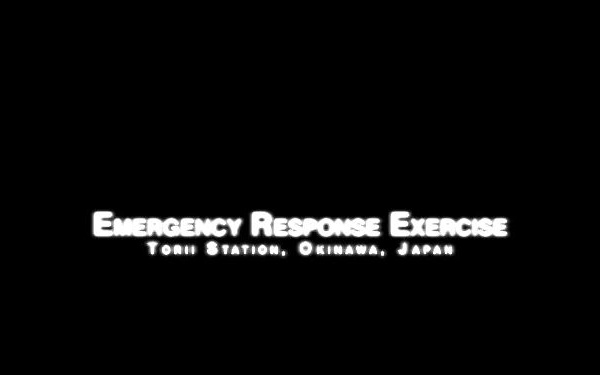 Emergency Response Exercise 26 MAR 2012 (aka Active Shooter Training)