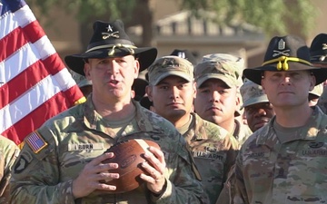 1st Cavalry Shoutout - Army vs. University of North Texas