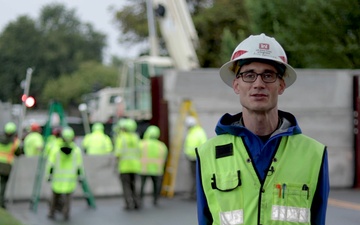 Baltimore District Civil Engineer explains National Park Service annual flood risk exercise of 17th Street Closure