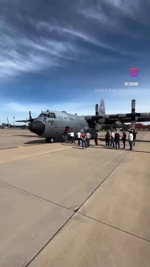 St. Joseph civic leaders take flight in C-130