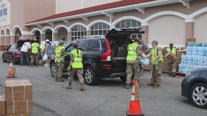 Hurricane Helene - 1st Battalion, 214th Field Artillery Regiment Conducts POD Missions in South Georgia