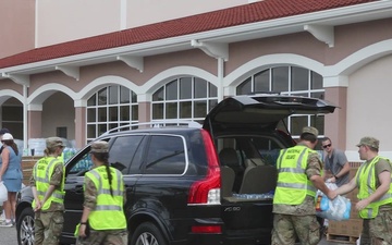 Hurricane Helene - 1st Battalion, 214th Field Artillery Regiment Conducts POD Missions in South Georgia