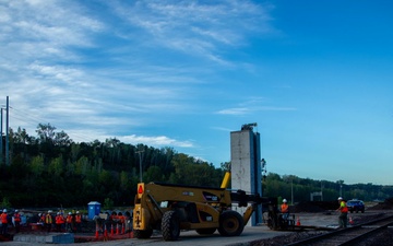 Kansas Citys Levees – Installation of a Stoplog Closure Structure