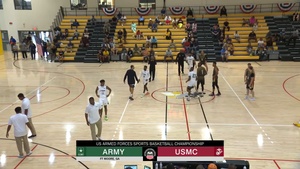 Men's USMC vs Army.