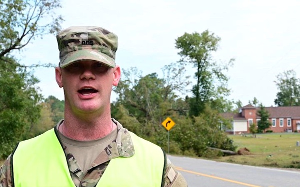 Georgia State Defense Force volunteer reflects on being apart of Georgia National Guard’s Hurricane Helene relief efforts