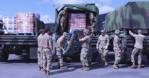Hurricane Helene supply operations B-Roll