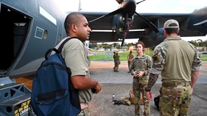HC-130J Combat King II assists in Hurricane Helene Relief Efforts