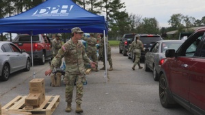 Hurricane Helene - 110th Combat Sustainment Support Battalion Conducts POD Missions
