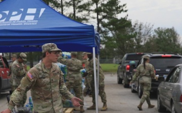 Hurricane Helene - 110th Combat Sustainment Support Battalion Conducts POD Missions