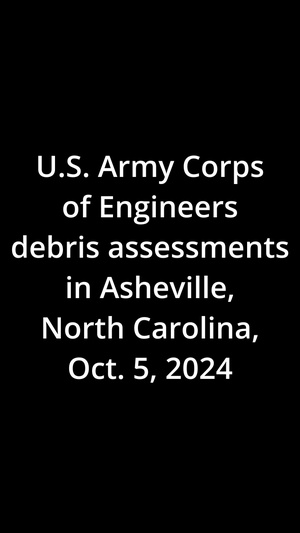 USACE assesses Hurricane Helene debris