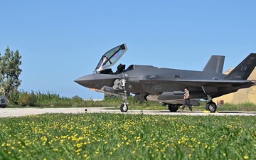 U.S. F-35s launch into Ramstein Flag exercise alongside partners, Allies B-Roll