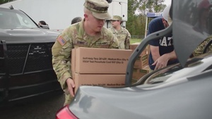 Hurricane Helene - 1-171 GSAB and 221st IEW Battalion Conduct POD Mission