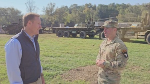 SEN Ted Budd (N.C.) and LTC Walt Gray talk Hurricane Helene relief support
