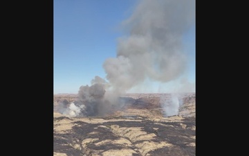 Aerial video of Elkhorn Fire in North Dakota