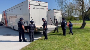 US Coast Guard Communications Command deploys in support of Hurricane Milton response