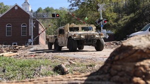 161 Engineer Support Company clears debris