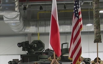 Army Field Support Battalion-Poland Color Uncasing Ceremony