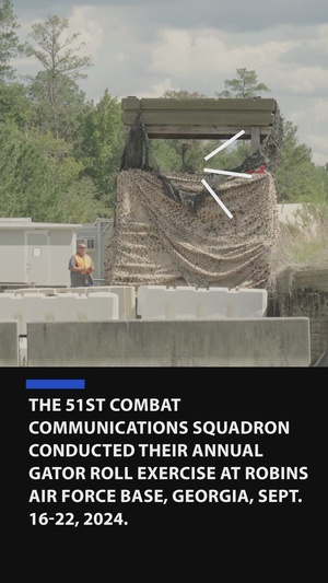 51st Combat Communications Gator Roll Reel