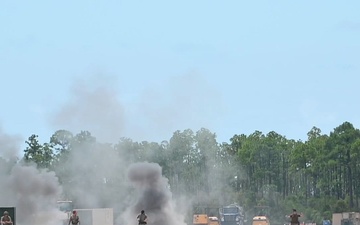 307th Civil Engineer Squadron at Rapid Airfield Damage Recover Exercise