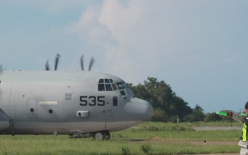 B-Roll: MRF-SEA Marines receive supplies in Laoag to Support Relief Efforts Alongside Philippine Allies