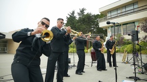 Navy Band Performs at local college during Fleet Week San Francisco 24