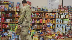 20th Engineer Brigade Soldiers distribute humanitarian aid at Western North Carolina schools