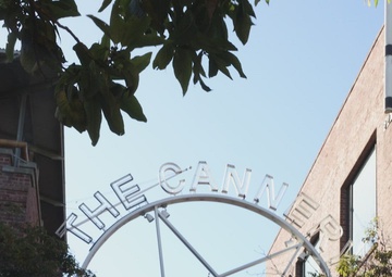 U.S. Armed Service members participate in a San Francisco Fleet Week esports challenge